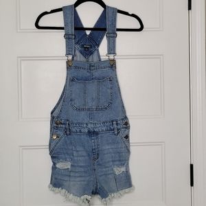 Wild Fable Women's XS Jean Overalls Shorts